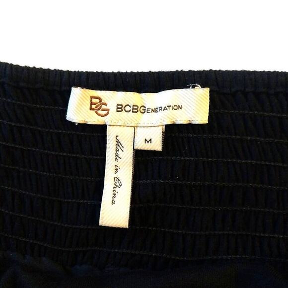BCBGeneration Mini Dress Size Medium Black Empire Whimsigoth Fairy Femi… - Picture 3 of 10